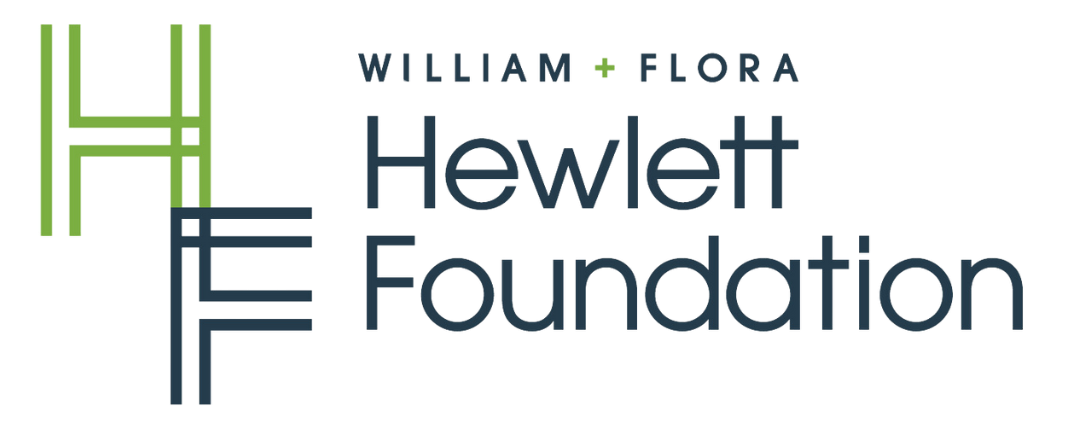 William and Flora Hewlett Foundation logo - a Legal Empowerment Fund partner