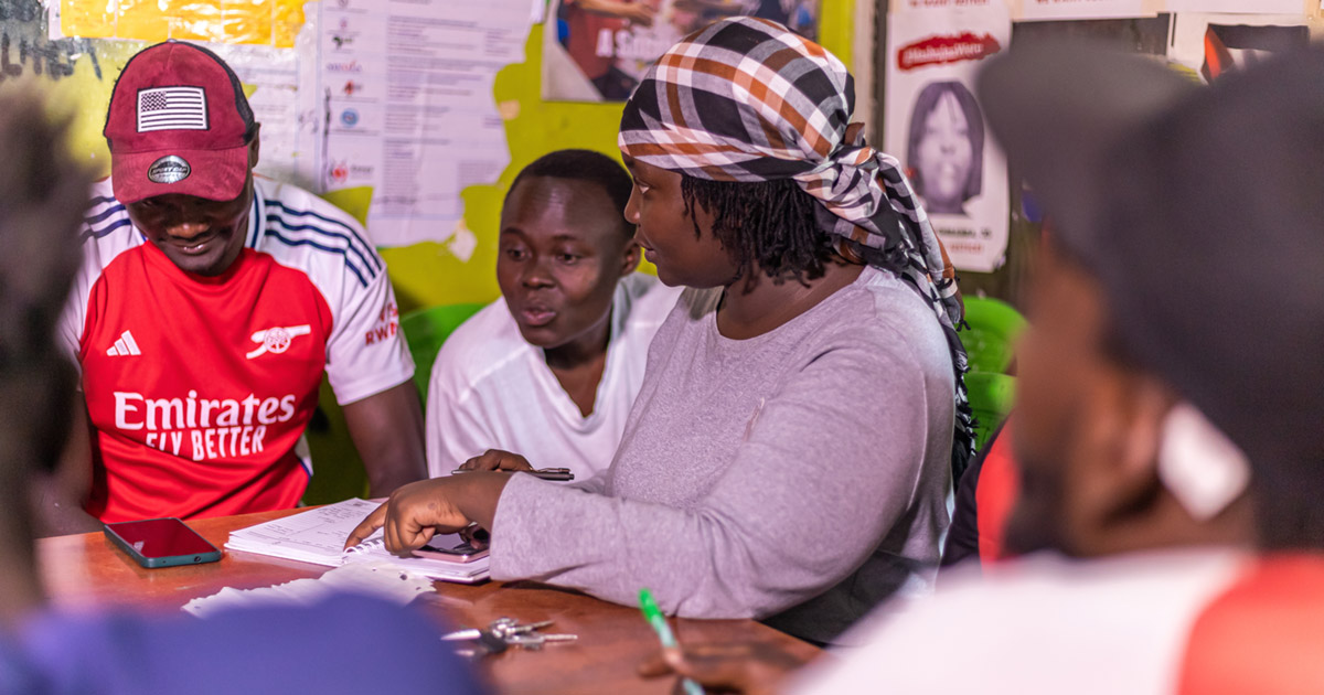 Waringa Wahome coordinates the Legal Empowerment Network at the at the LEF-funded Mathare Social Justice Centre in Nairobi, Kenya.